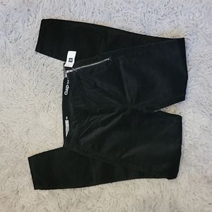 NWT Gap Black Velvet Pant
